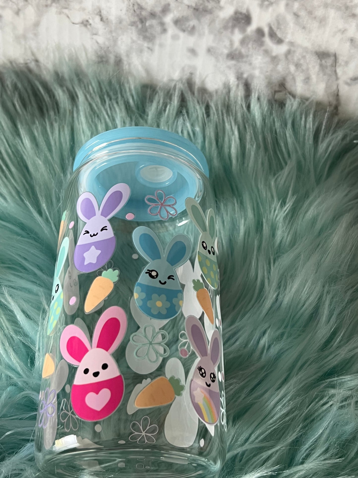 Easter Glass Tumbler