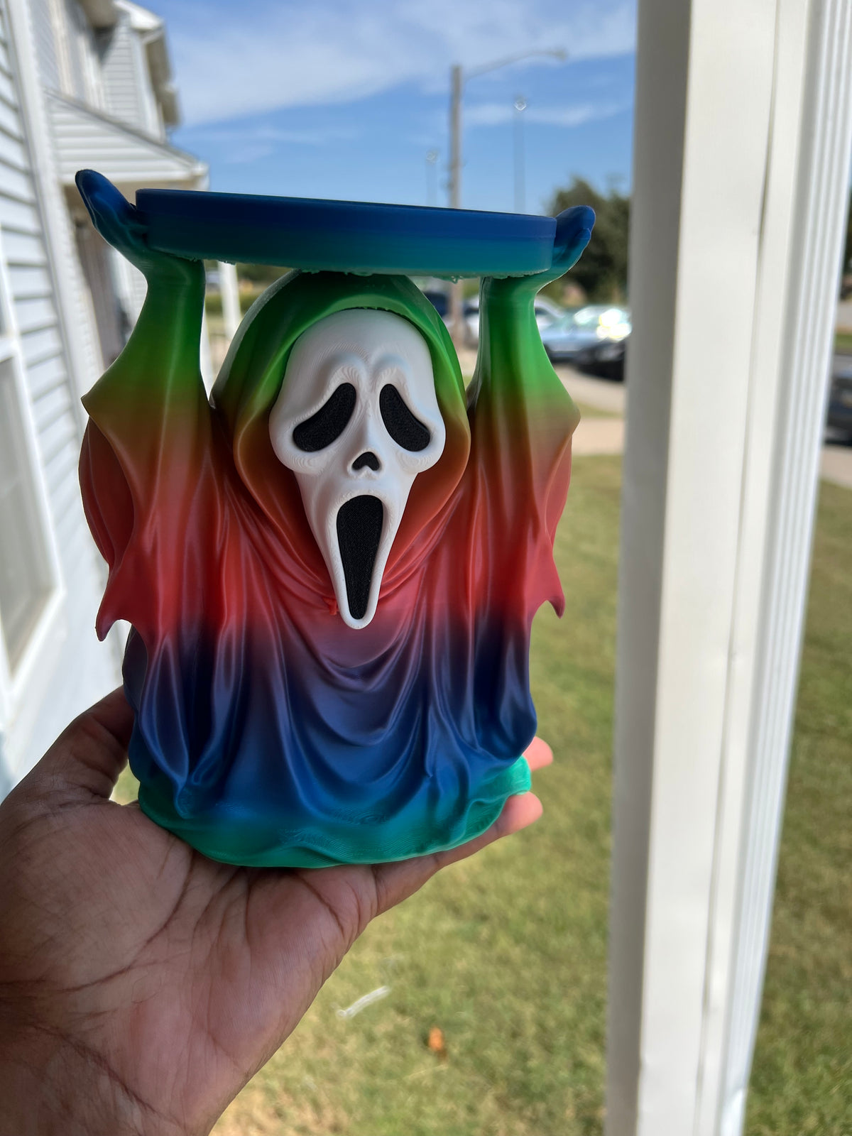 Ghost 3D Printed Candle Holder