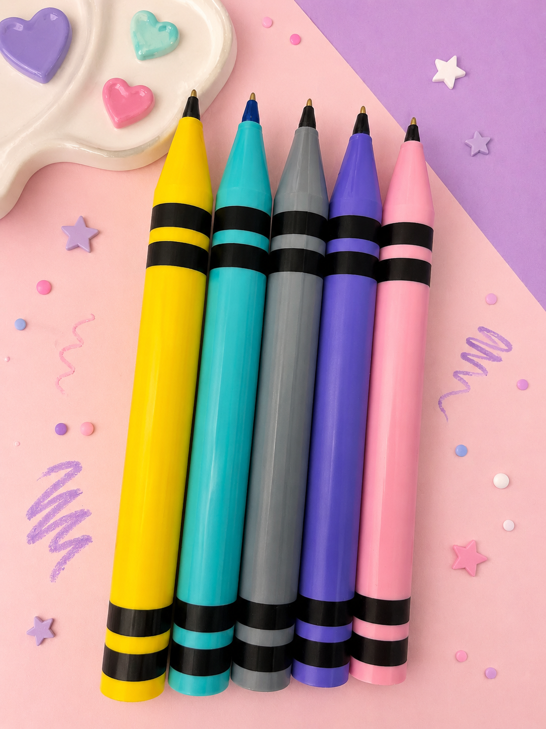 Crayon-Inspired Writing Pen