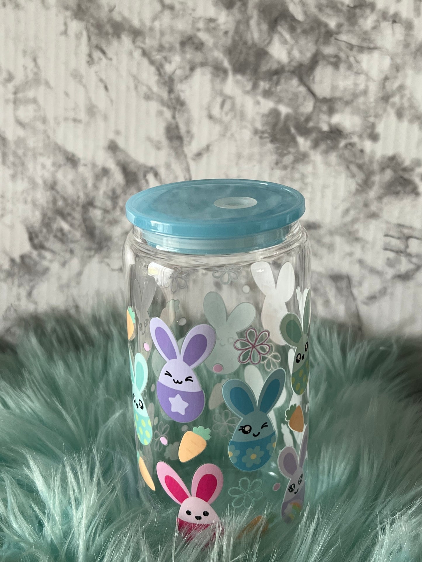 Easter Glass Tumbler
