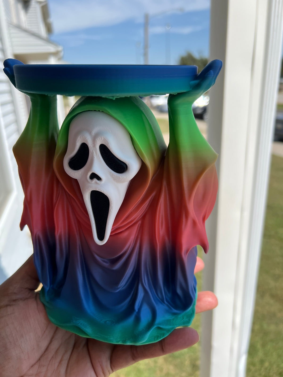 Ghost 3D Printed Candle Holder