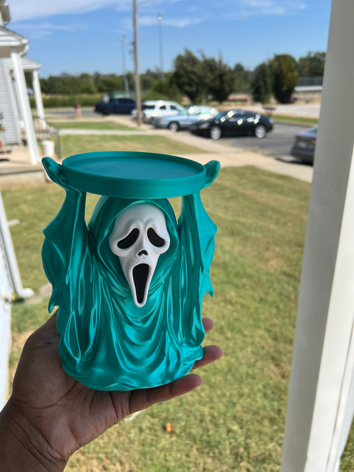 Ghost 3D Printed Candle Holder