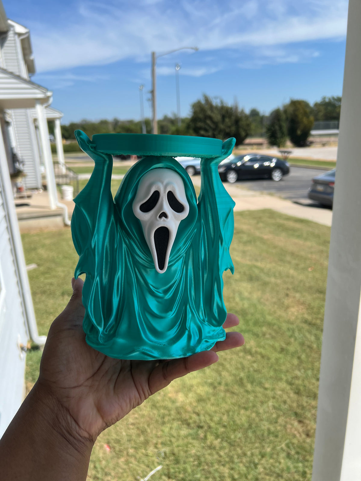 Ghost 3D Printed Candle Holder